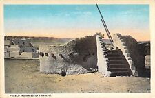 c.1920's, Pueblo Indian Estufa or Kivi, NM, New Mexico, Old Postcard picture