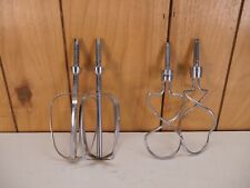 Vintage Sunbeam Mixmaster Mixer Set 4 Beaters Replacement Dough picture