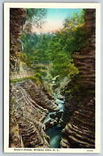 Artist's Dream, Watkins Glen New York NY Vintage Postcard F5 picture