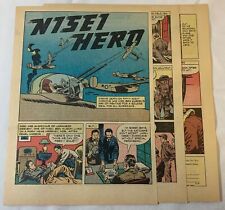 1946 five page cartoon story ~ BEN KUROKI Nisei hero in WWII picture