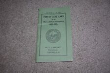 1923-1924 Fish & Game Laws State of New Hampshire picture