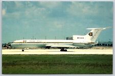 Guyana Airways Tupolev 154 8R-GGA airline Postcard picture