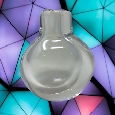 Vintage Kosta Boda Modernist Clear Art Glass Vase Signed Goran Warff 5.5