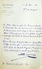 Octave Uzanne bibliophile man of letters to Emmanuel Gonzales Musset 1881 picture