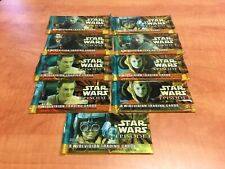 Lot of 9 Star Wars Episode I Wide Vision Trading Cards Topps 1999 READ picture