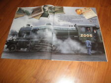 DEWERS WHITE LABEL AD-1989- WEST HIGHLAND RAILWAY-Two Page Gem picture
