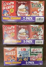 2010 Topps Wacky Packages Set of 9 Cereal Boxes Series 7 Sealed 180 Cards Total picture