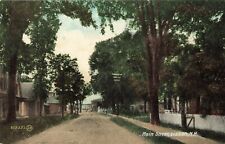 Main Street, Lisbon, New Hampshire NH - c1910 Vintage Postcard picture