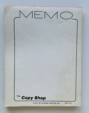 Vintage Note Pad from The Copy Shop Evanston Illinois? picture