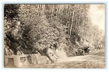 Willoughby Lake Road Westmore VT Vermont RPPC Early Street Automobile View picture
