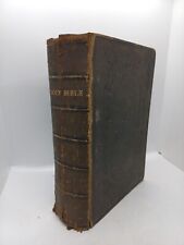 1804 - Antique - Holy Bible - New & Old Testaments - Oxford - over 200 years old picture