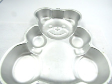 Huggable Teddy Bear Cake Pan Baking Mold Wilton #502-3754 GUC (baby shower)  picture