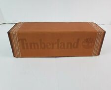 Timberland Boots LEATHER WRAPPED Wood Block Ad Shoe Store Display Sign picture