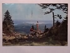 Lake Winnipesaukee Mt Gunstock Guilford New Hampshire  Posted 1966 Postcard picture