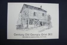 Railfans2 674) Postcard, Georgia Agrirama, Tifton, The Old 1879 Davis Grist Mill picture