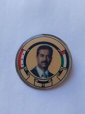Vintage rare Saddam Hussien Iraq Iraqi Freedom Operation 2003 pin badge medal picture