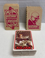 Vintage 1975 Monty Gum KOJAK Trading Cards Lot of 3 Incomplete Sets picture