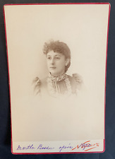 LIV9633 Cabinet Card Photography Vintage Nadar Marthe Bossu Opera picture