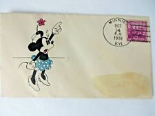 Oct 14, 1938 Posted KY Envelope with Minnie Mouse 3¢ Stamp #12254 picture