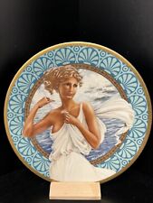 1981 Helen of Troy Collector Plate by Oleg Cassini Gold Trim picture