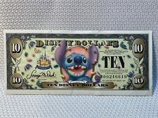 2005 Walt Disney Dollar $10 Ten Dollar Bill D Series Lilo & Stitch picture