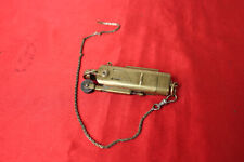 Vintage Bowers Bras USA Military Trench Cigarette Lighter Kalamazoo picture