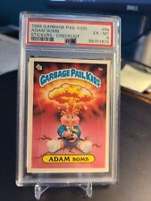 Adam Bomb - PSA 6 - 1985 Garbage Pail Kids 8a - Stickers - Checklist picture