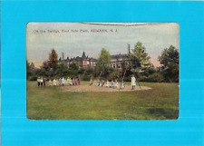 Vintage Postcard-On the Swings, East Side Park, Newark, New Jersey picture