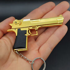 1:3 Desert Eagle Toy Gun Model Keychain Pistol Keychain With Bullets For Men Boy picture