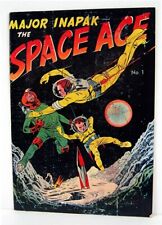 1951 Major Inapak The Space Ace #1 Comic Old Store Stock picture