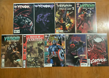 Comic Lot of 9 Venom Comics Danny Way Space Knight Death of Venomverse Carnage picture