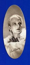 ANN HARDING 1934 CARRERAS FILM STARS #60 EXCELLENT OR BETTER NO CREASES picture