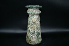 Large Ancient Roman Glass Vase Circa 1st - 3rd Century AD picture