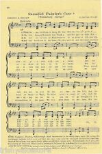 MIDDLEBURY COLLEGE Original Vintage Song Sheet c1931 