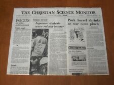 1968 JULY 16 CHRISTIAN SCIENCE MONITOR-ISRAEL TO EXPLORE PALESTINE TALKS-NP 4656 picture