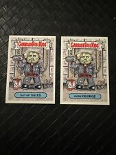 2017 Garbage Pail Kids Halloween 10a DAY OF THE ED 10b GORY GEORGE Rare PR 272 picture