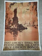 That Liberty Shall Not Perish From the Earth WW1 poster Liberty Bond 1918 picture