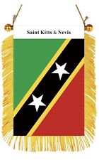 Saint Kitts & Nevis Rearview Mirror flag picture