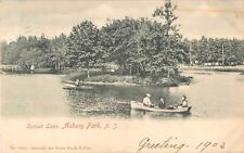 1903 Sunset Lake, Asbury Park, New Jersey UDB Postcard picture
