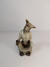 Vintage Mama Kangaroo Salt Pepper Shaker Animal Collectible S/P Mother  picture