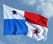 NEW 3x5ft PANAMA PANAMANIAN FLAG DOUBLE SIDED better quality USA seller picture