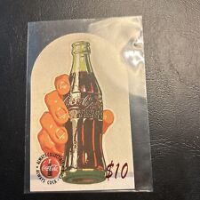 Jb6b Coca-Cola Sprint 10 Minute CAlling Card $10 Coke Bottle picture