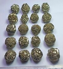 20-pcs Golden Pyrite After Marcasite Cluster Having Nice Formation  picture