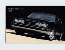 Postcard Pontiac 6000 STE 1986 picture