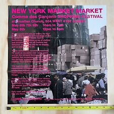 Original Comme des Garcons NYC Market Poster  picture