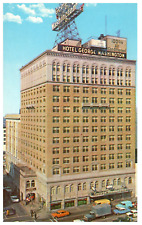 Hotel George Washington Jacksonville, FL Hotel Motel Advertising POSTCARD picture