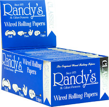 Randy's Original Wired Rolling Papers–Classic Size-25 pack display-NEW PACKAGING picture