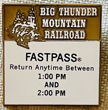 WDI Fast Pass Big Thunder Mountain Railroad LE 200 Disney Pin HTF picture