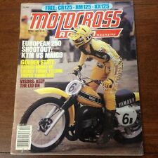 MOTOCROSS ACTION APRIL 1981 MAICO 250 KTM CAL WINTER SERIES VINTAGE YZ TWINSHOCK picture