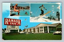 South Burlington VT-Vermont, Ramada Inn Antique Vintage Souvenir Postcard picture